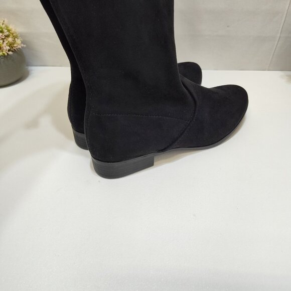 No Boundaries Over-The-Knee Boots Size 7 True To Size Suede-like Material NWT - Picture 11 of 14